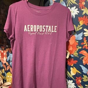 Aeropostale Violet Logo T-Shirt